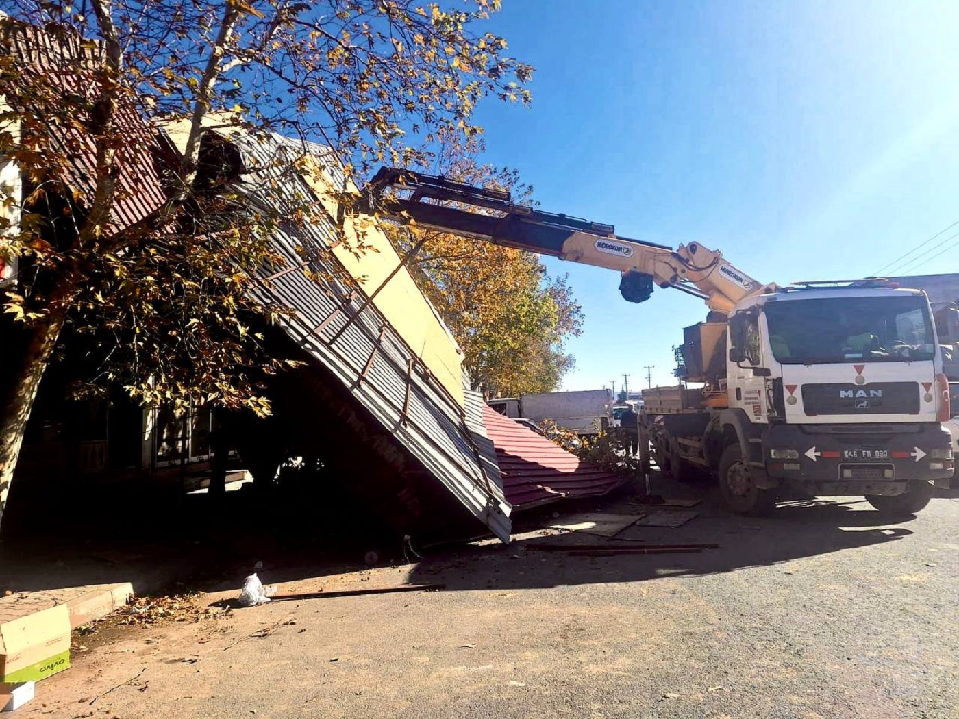 Kahramanmaraş’taki Fırtına Saatte 95 Kilometre Hıza Ulaştı (3)