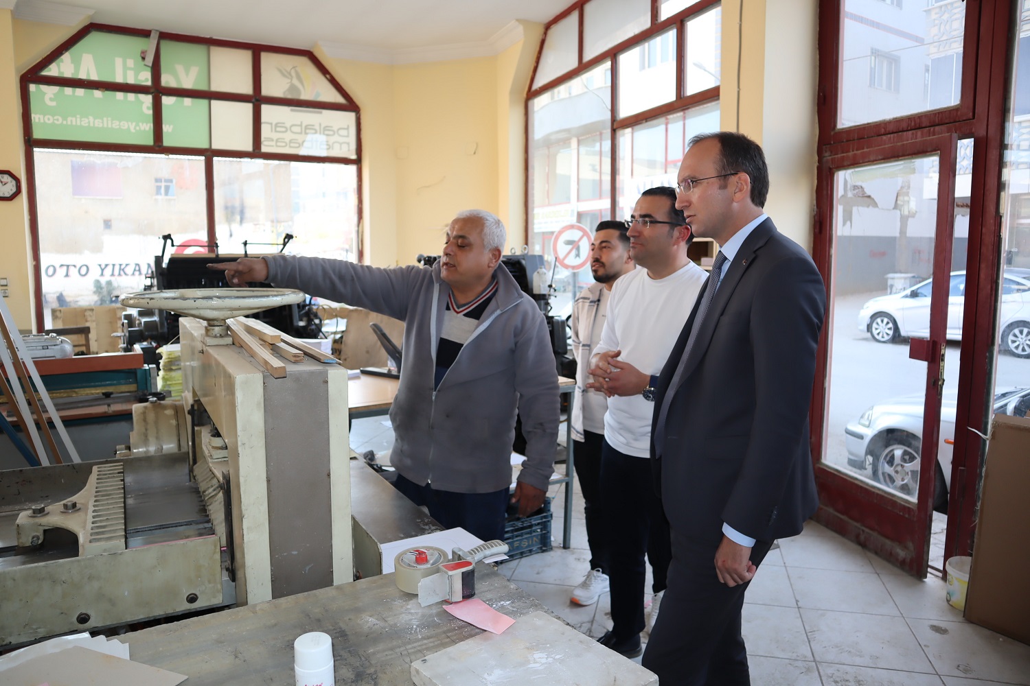 Kaymakam Sarıdoğan’dan Yeşil Afşin Gazetesi’ne Ziyaret (8)