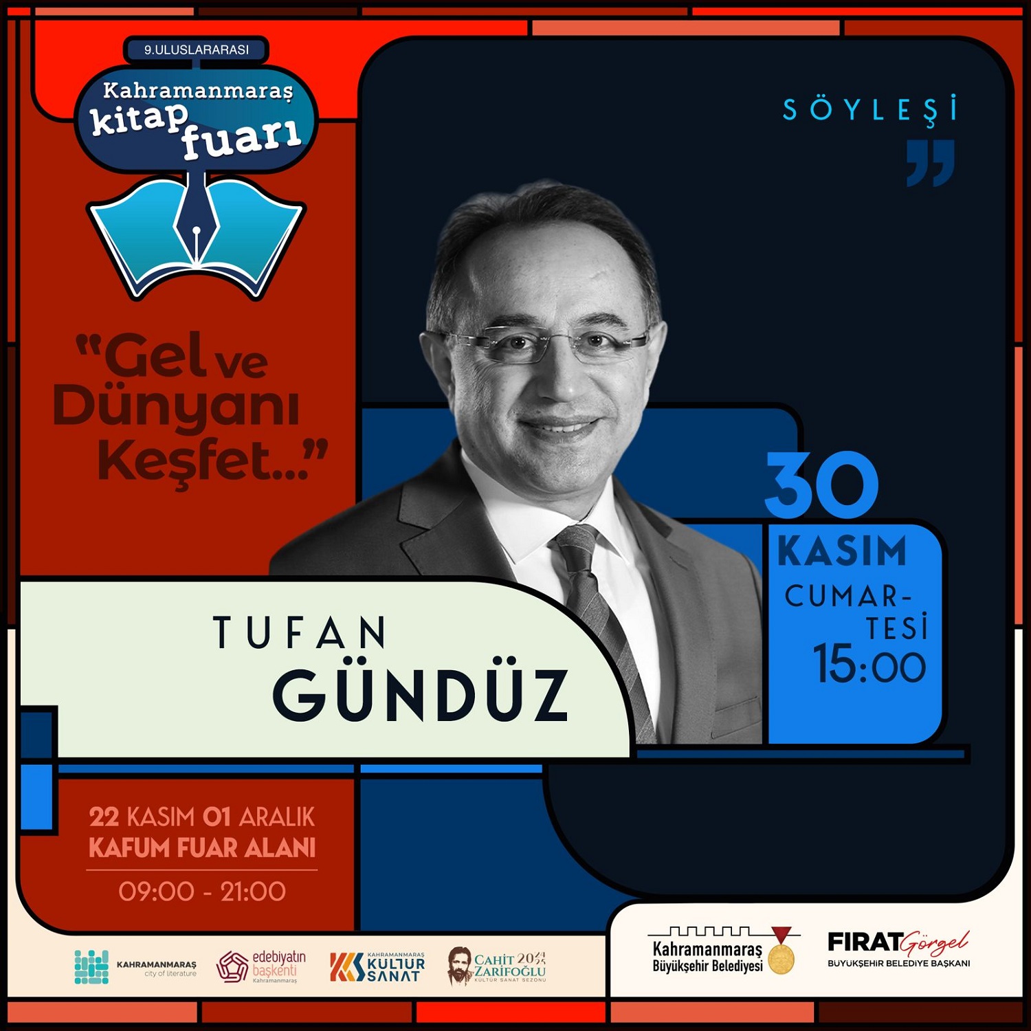 Kitap Fuarı’nda Cumartesi Günü Edebiyat Şöleni Katılımcıları Bekliyor (3)