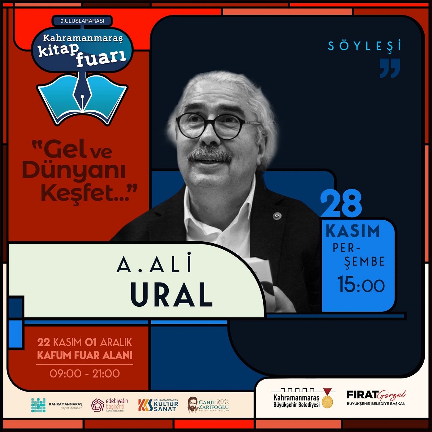 Kitap Fuarı’nda Perşembe Günü Değerli 5 İsim Okurlarla Buluşacak (5)