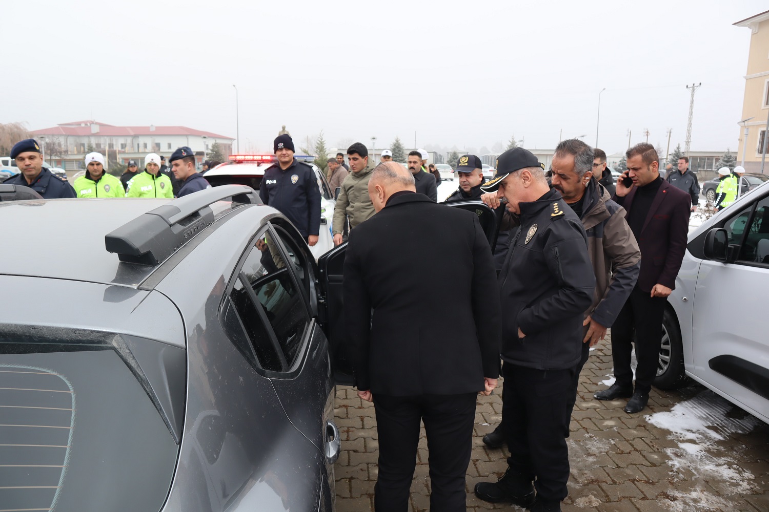 Afşin İlçe Emniyet Müdürlüğü 7 Yeni Araçla Güçlendi (15)