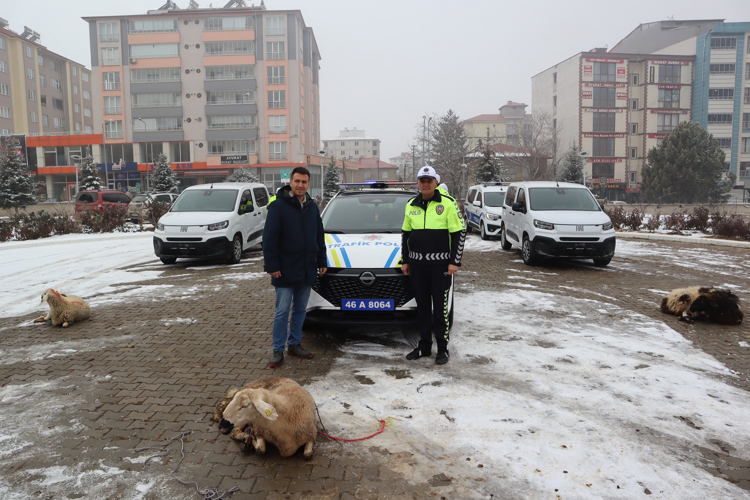 Afşin İlçe Emniyet Müdürlüğü 7 Yeni Araçla Güçlendi (6)