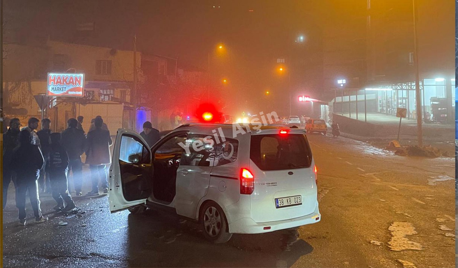 Afşin’de Maddi Hasarlı Trafik Kazası (3)-1