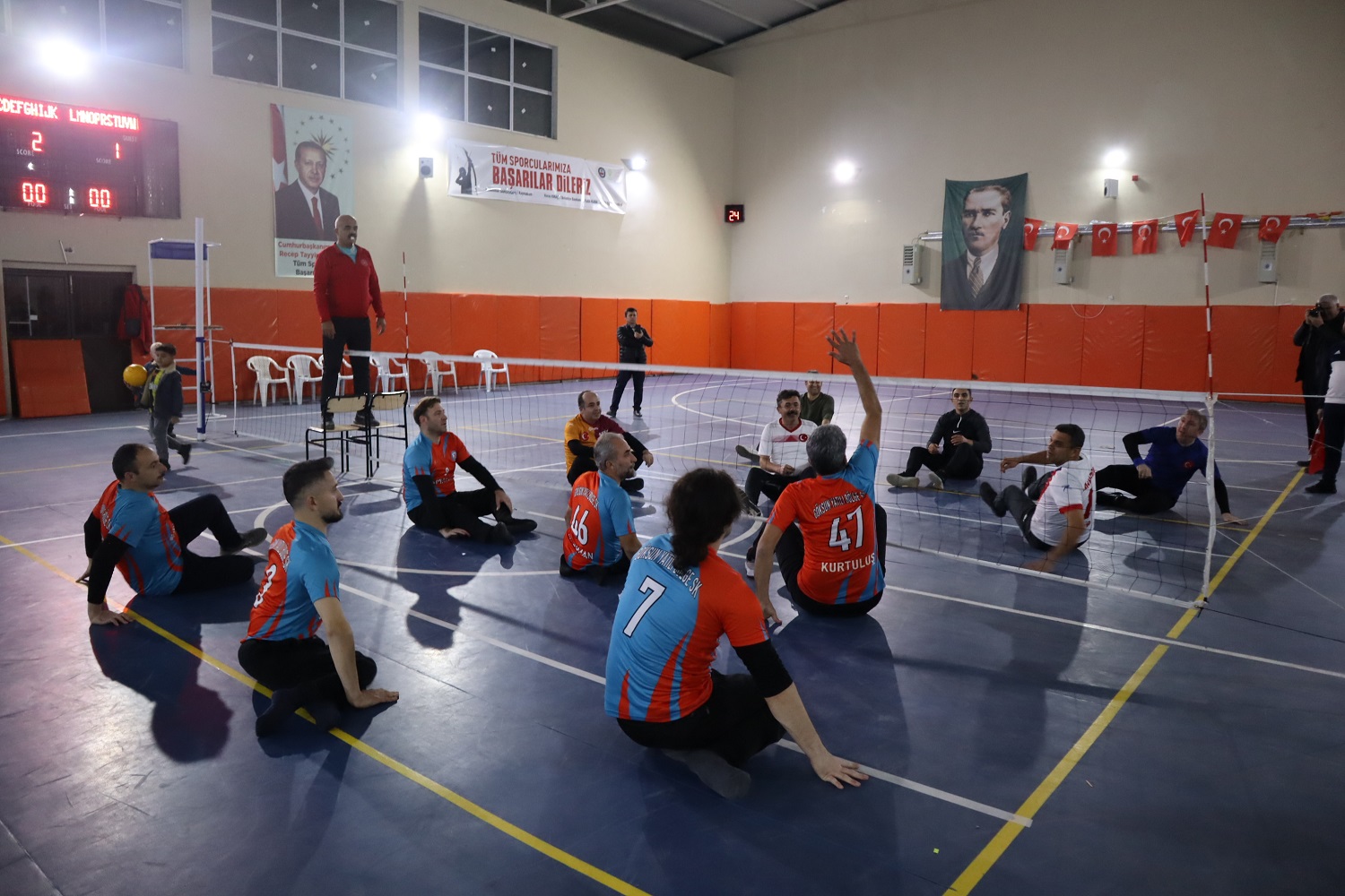 Afşin’de Voleybol Dostluk Turnuvası Başladı (2)