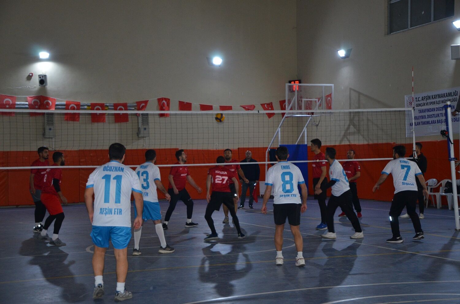 Afşin'de Voleybol Heyecanı E Grubu İlk Maçlarını Tamamladı (11)