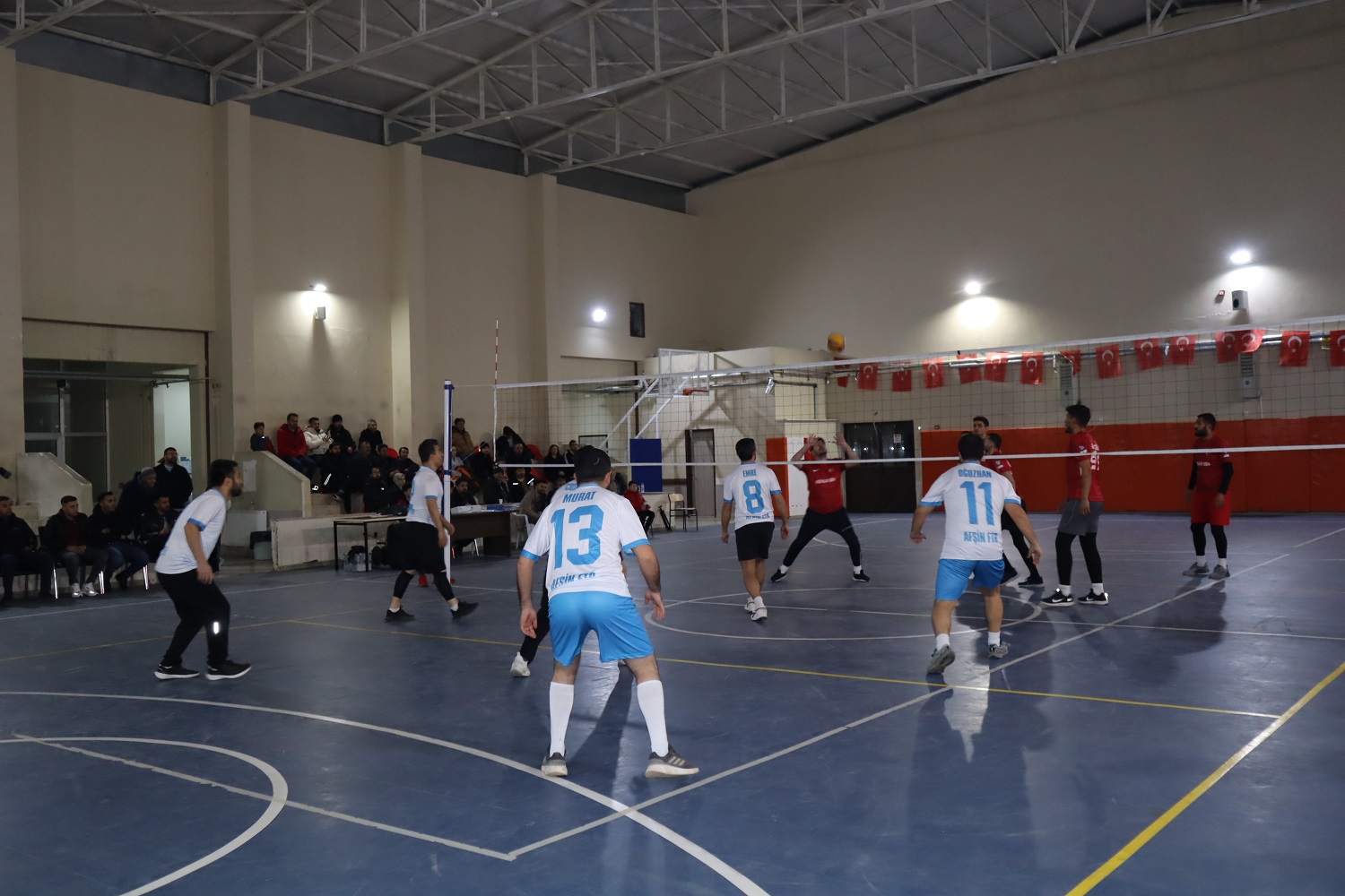 Afşin'de Voleybol Heyecanı E Grubu İlk Maçlarını Tamamladı (2)