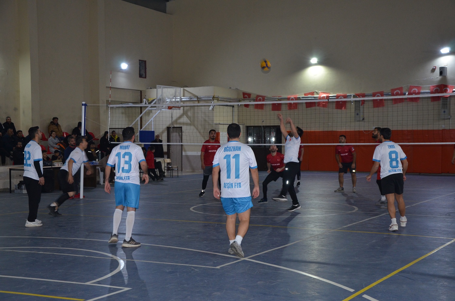 Afşin'de Voleybol Heyecanı E Grubu İlk Maçlarını Tamamladı (5)