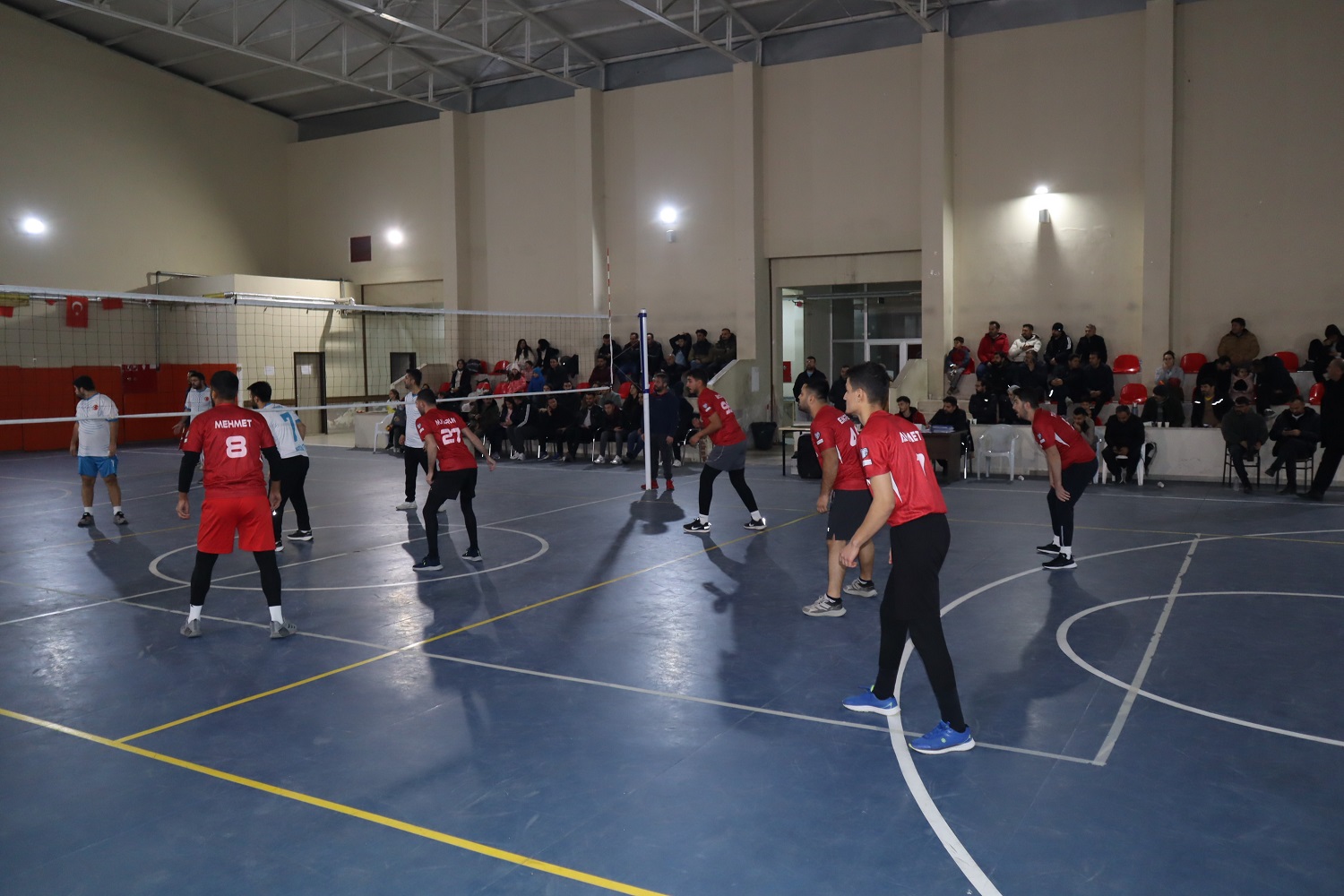 Afşin'de Voleybol Heyecanı E Grubu İlk Maçlarını Tamamladı (6)