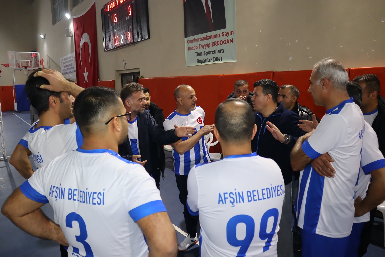 Afşin'de Voleybol Heyecanı F Grubu İlk Maçlarını Tamamladı (6)