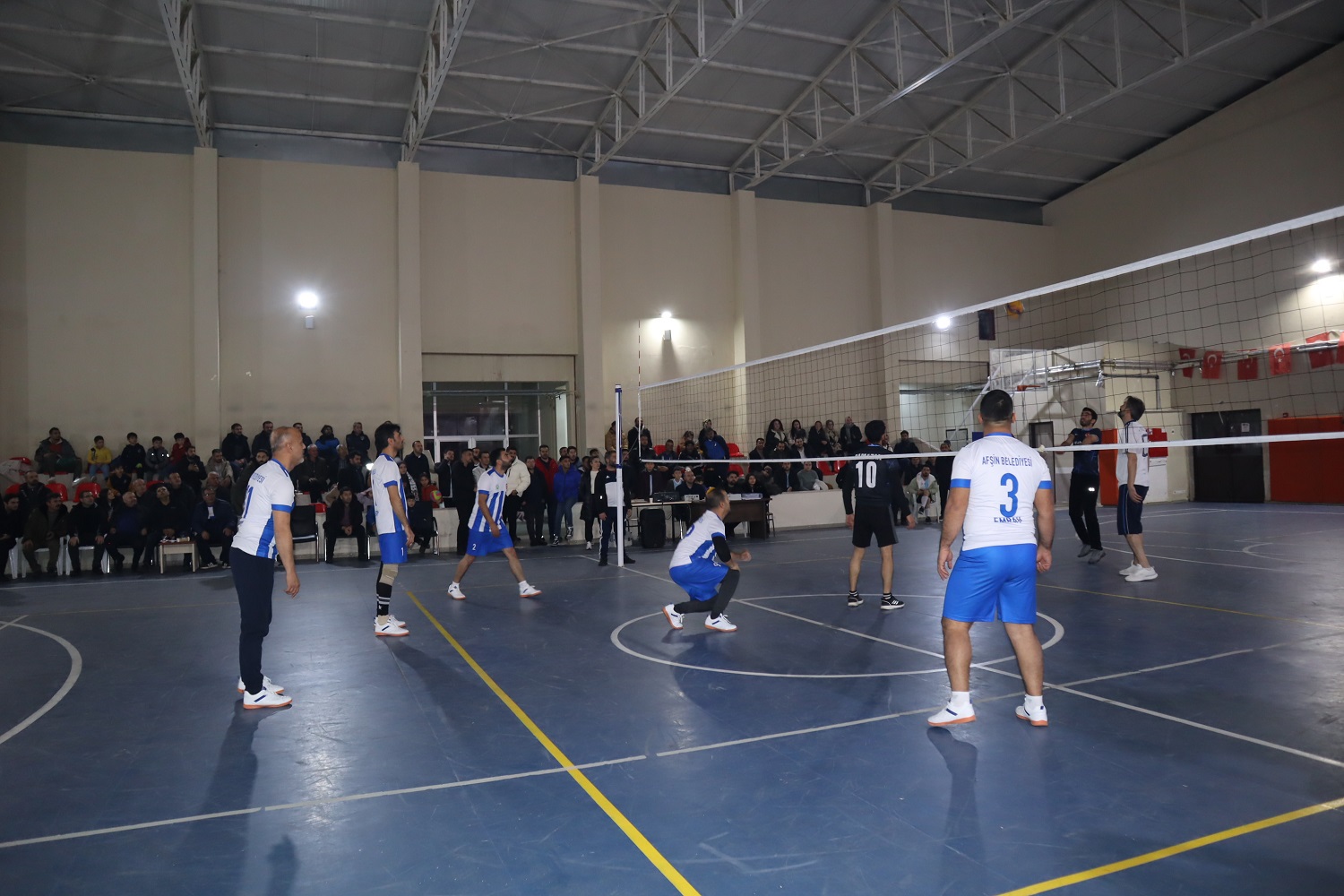 Afşin'de Voleybol Heyecanı F Grubu İlk Maçlarını Tamamladı (7)