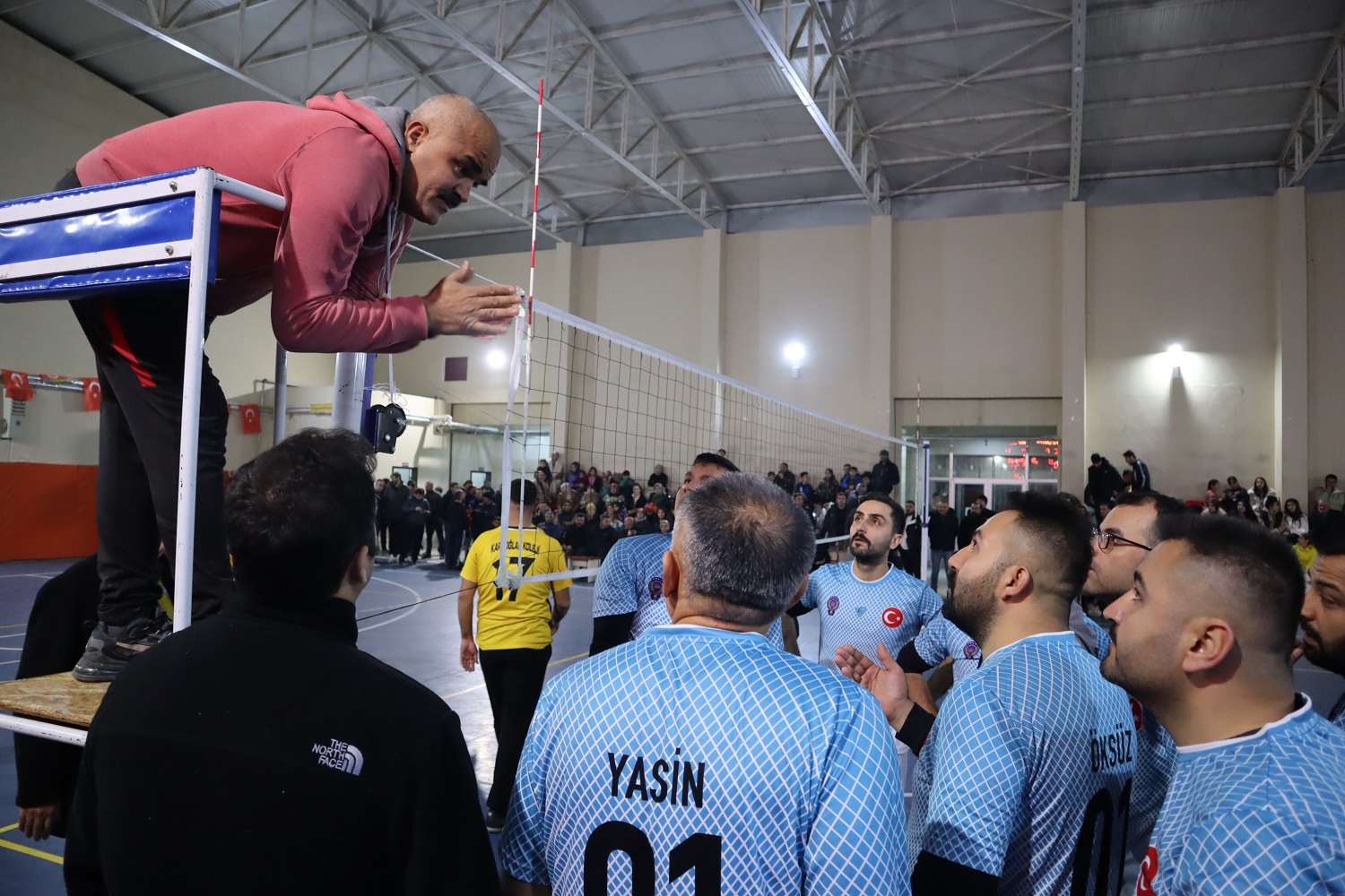 Afşin'de Voleybol Heyecanı G Ve H Grubu İlk Maçlarını Tamamladı (11)