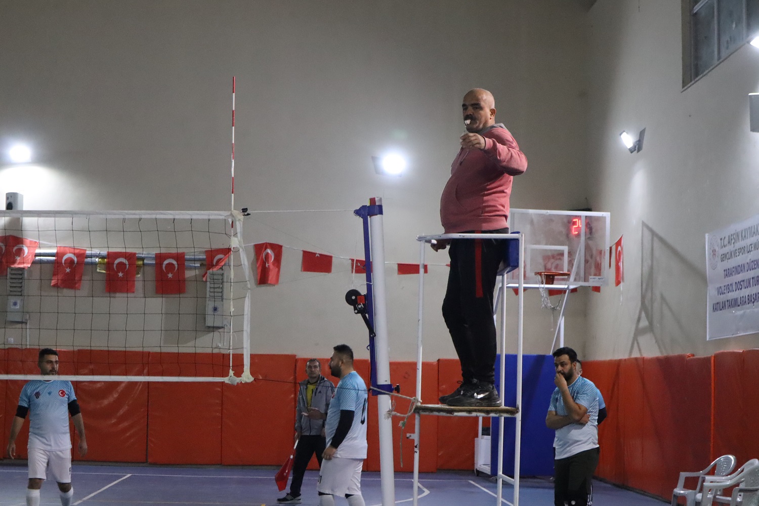 Afşin'de Voleybol Heyecanı G Ve H Grubu İlk Maçlarını Tamamladı (8)