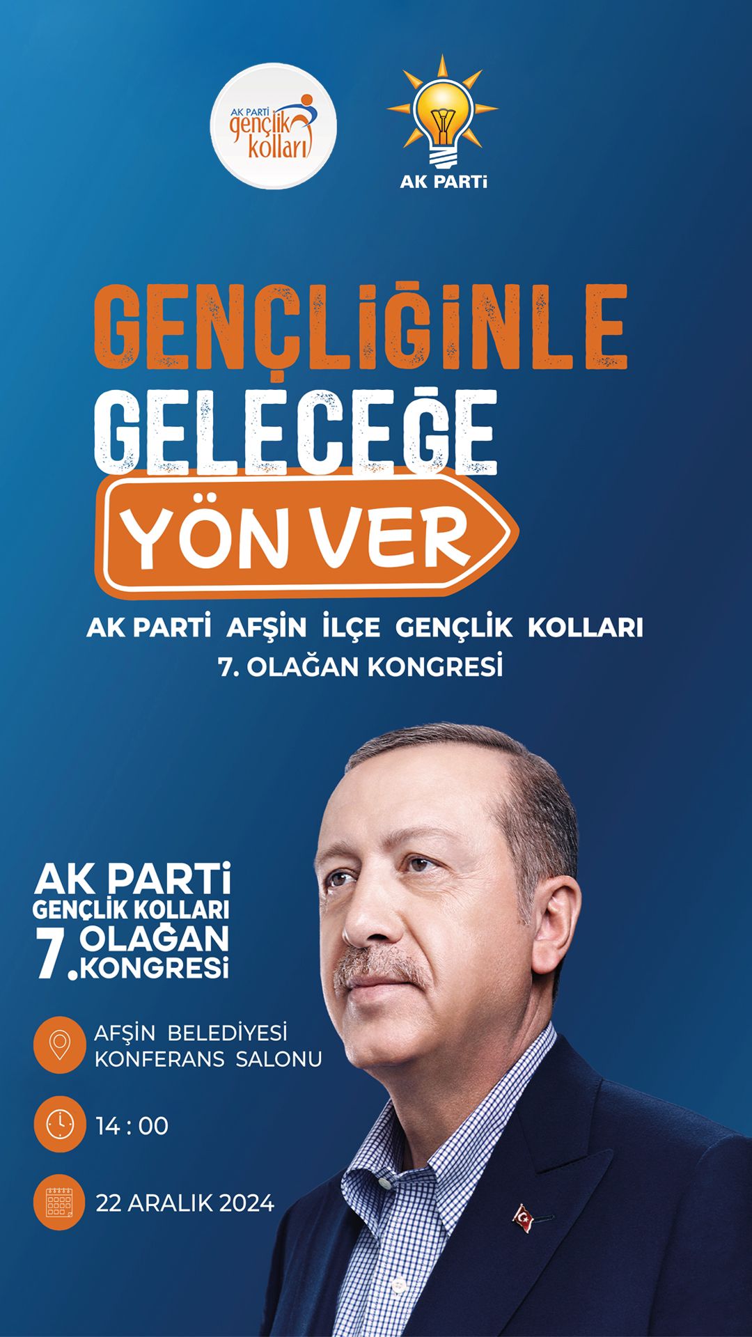 Ak Parti Afşin İlçe Gençlik Kollarında Bayrak Değişimi 1