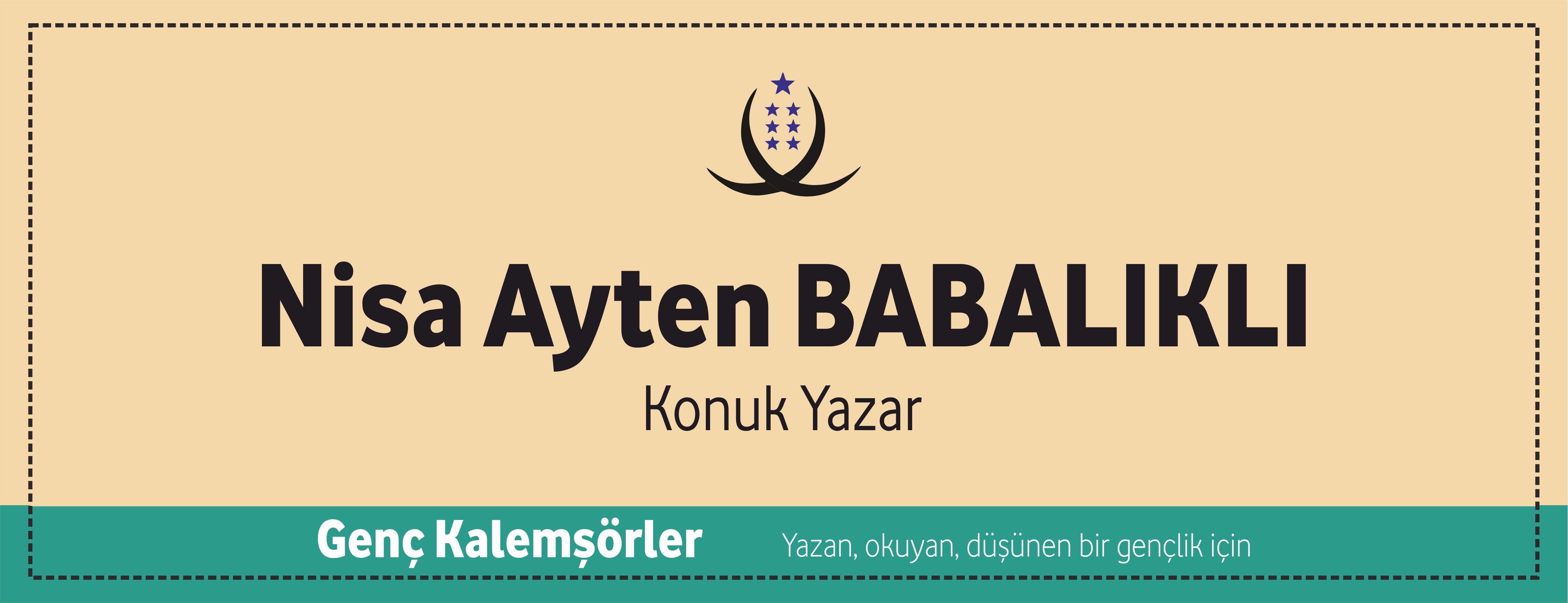 Genç Kalemşörler Nisa Ayten Babalıklı