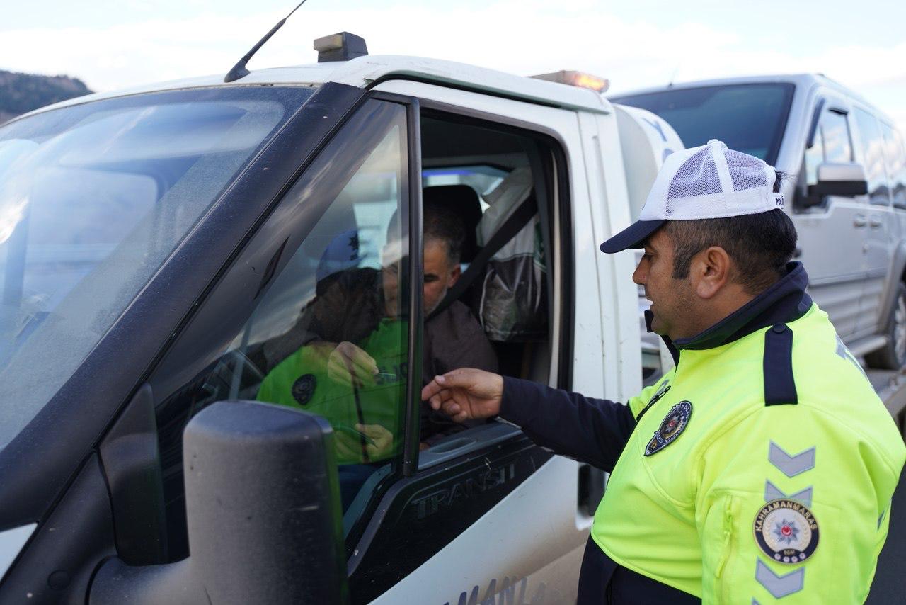 Kahramanmaraş’ta Kış Lastiği Denetimi1