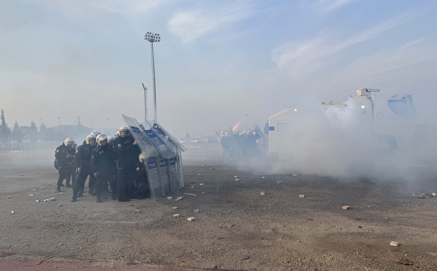 Kahramanmaraş'ta Toplumsal Olaylara Müdahale Tatbikatı Yapıldı (7)