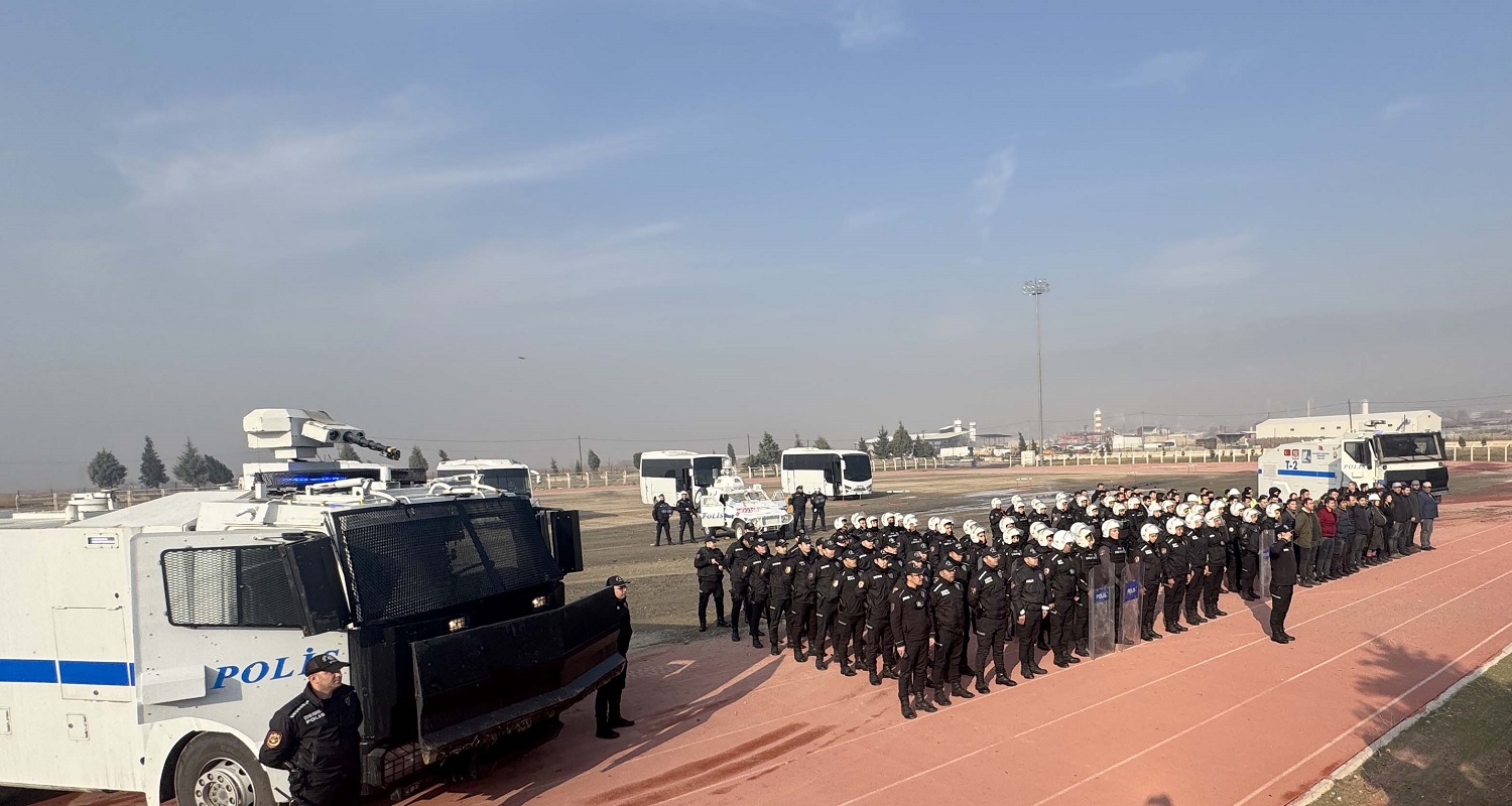 Kahramanmaraş'ta Toplumsal Olaylara Müdahale Tatbikatı Yapıldı (9)