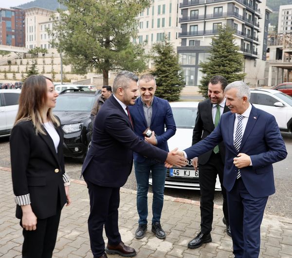 Vali Ünlüer’den Kahramanmaraş Barosuna Ziyaret