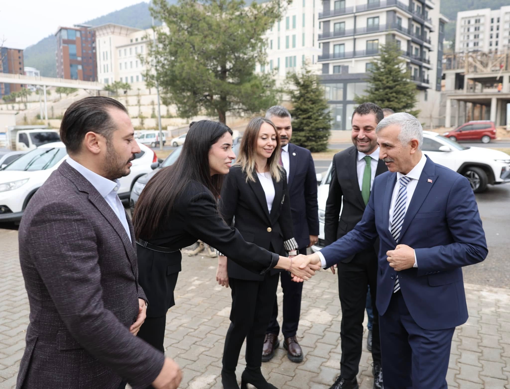 Vali Ünlüer’den Kahramanmaraş Barosuna Ziyaret1