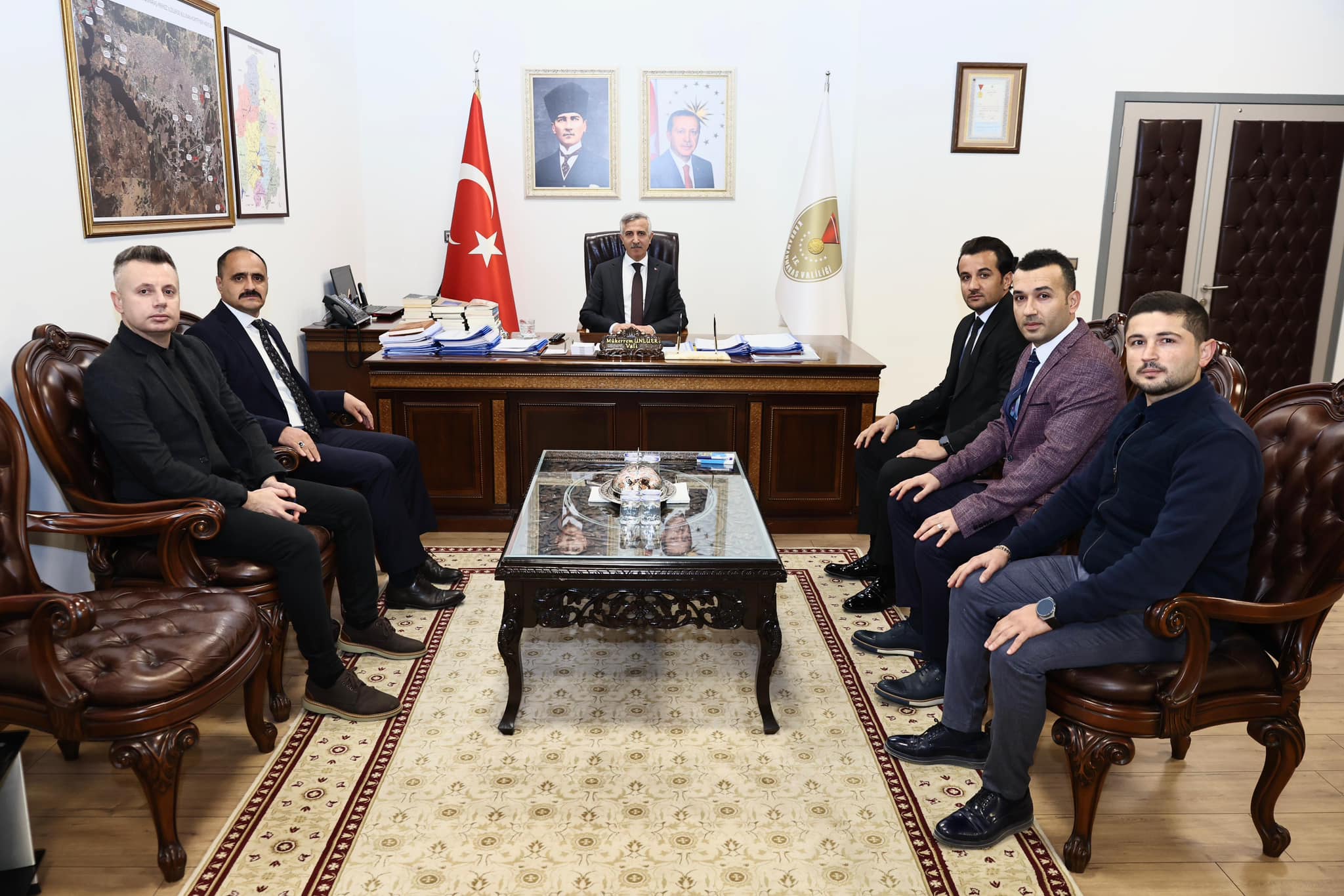 Vali Ünlüer’e Makam Ziyaretleri Devam Ediyor2-1