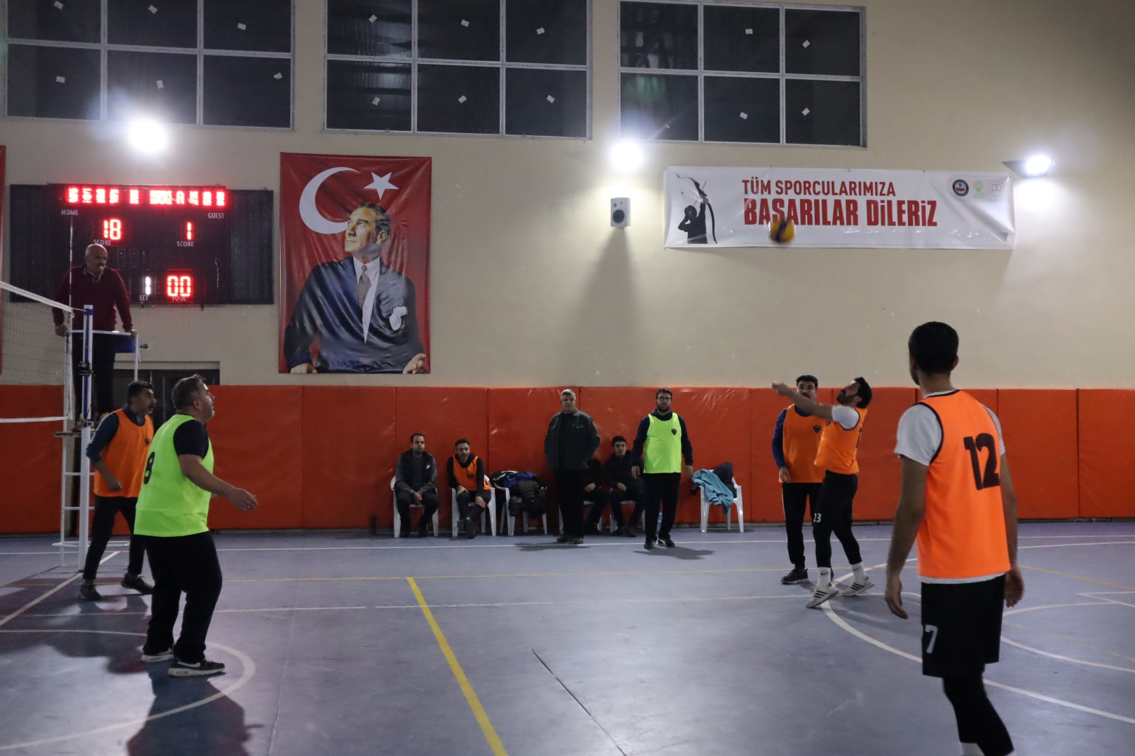 Voleybol Heyecanı Sürüyor C Grubunun Lideri Belli Oldu (7)