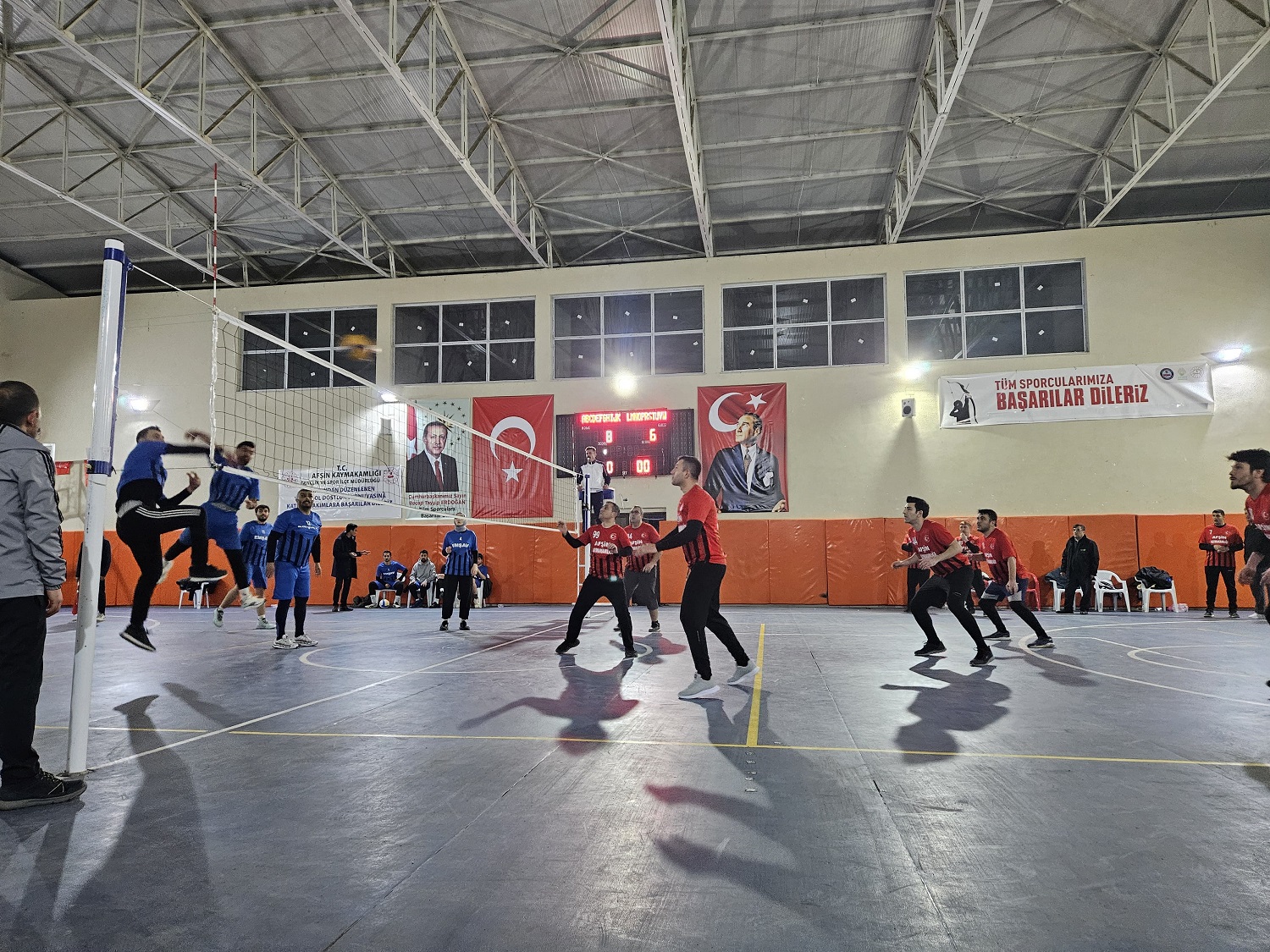 Voleybol Heyecanı Sürüyor D Grubunun Lideri Belli Oldu (4)