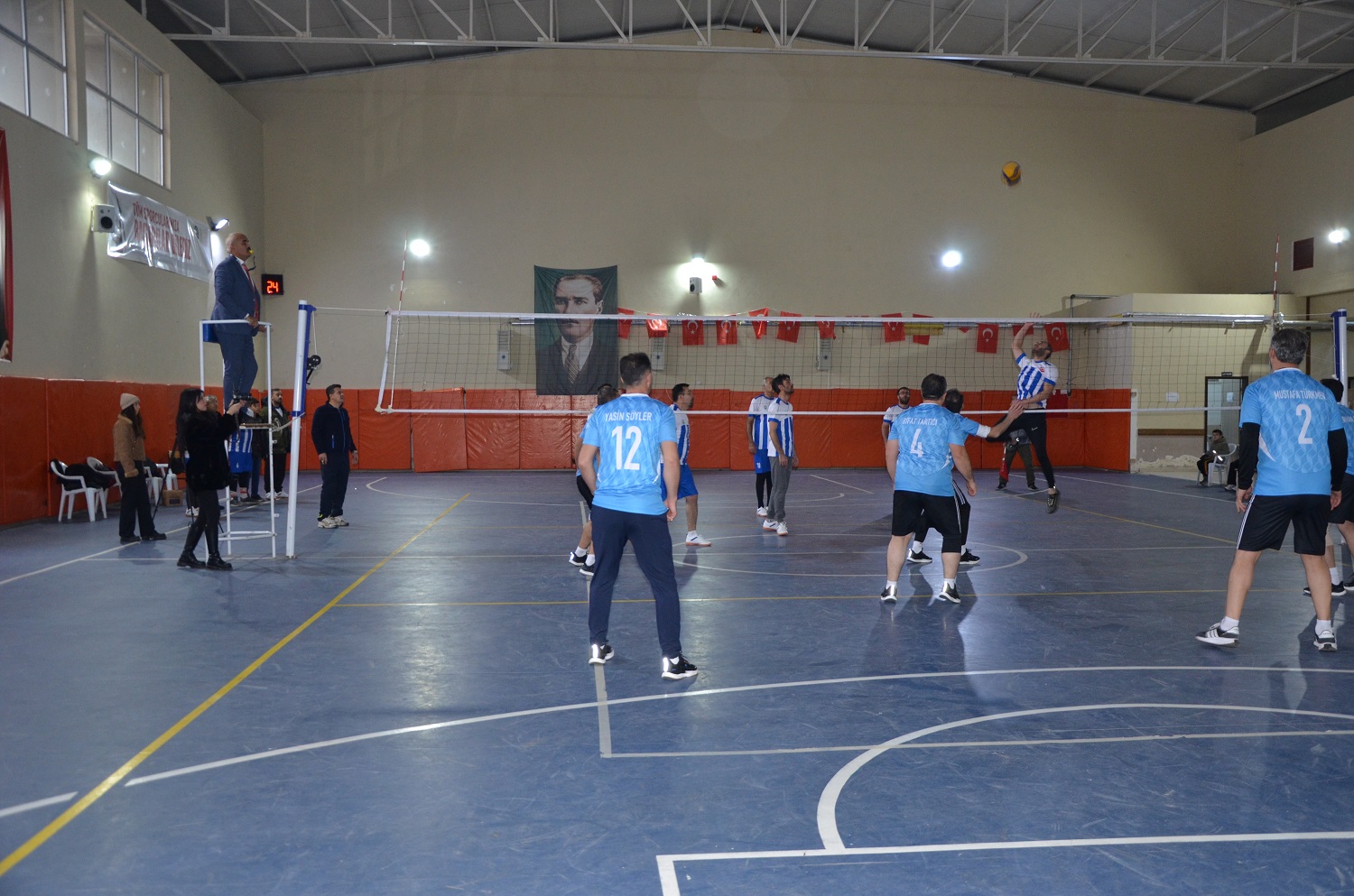 Voleybol Heyecanı Sürüyor F, G Ve H Grubunda İkinci Maçlar Tamamlandı (11)