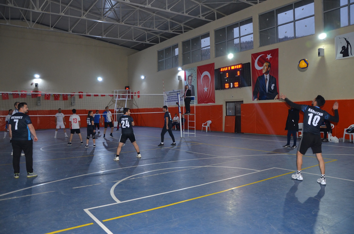 Voleybol Heyecanı Sürüyor F, G Ve H Grubunda İkinci Maçlar Tamamlandı (2)