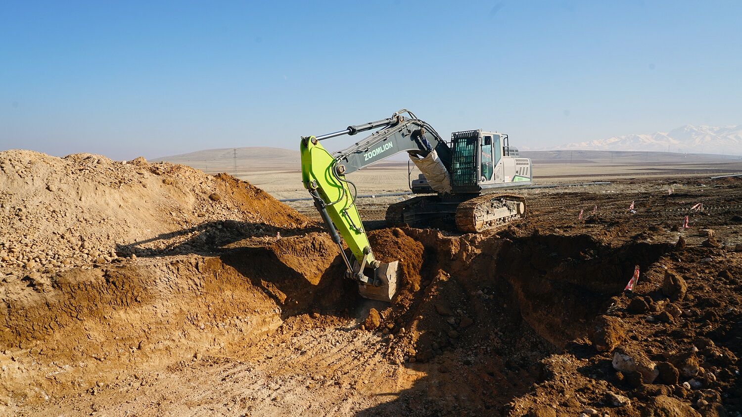 Afşin Entegre Katı Atık Tesisi’nin Yapımı Sürüyor (4)