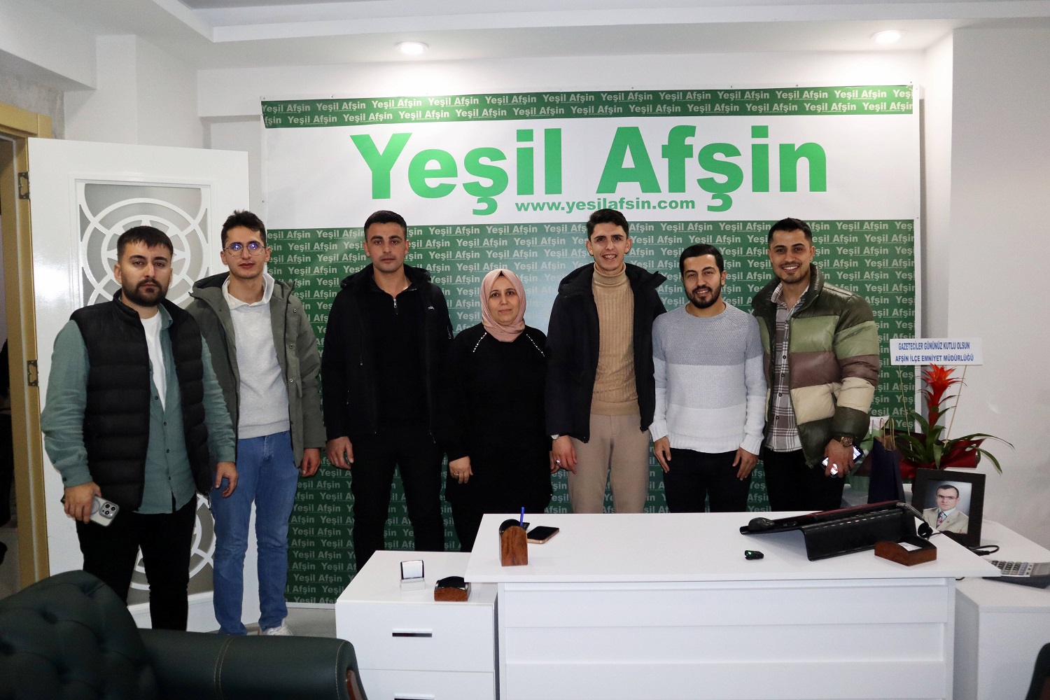 Ak Parti Afşin Gençlik Kolları’ndan Yeşil Afşin Gazetesi’ne Ziyaret (2)