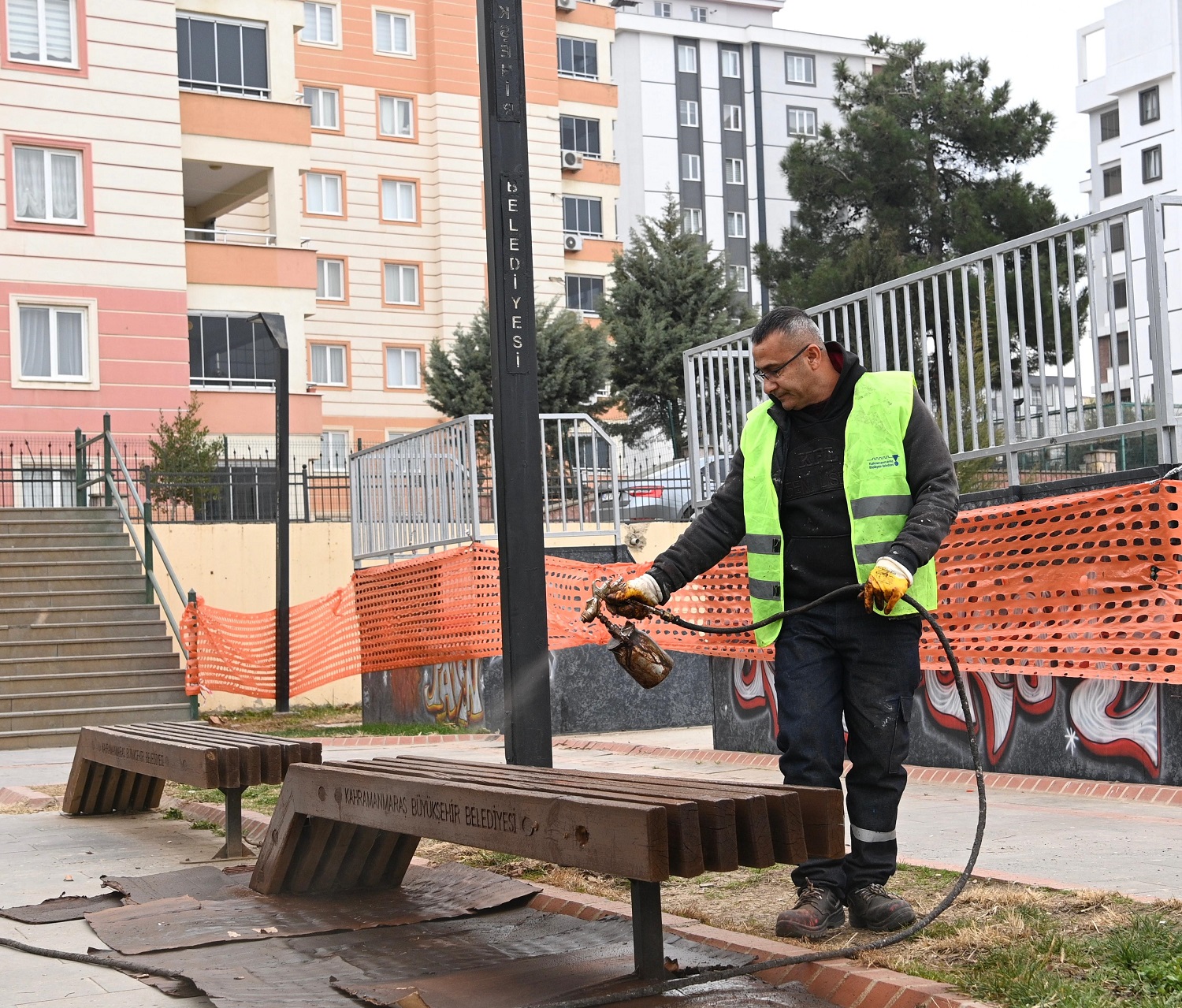 Aliya İzzetbegoviç Millet Bahçesi Yenileniyor (3)