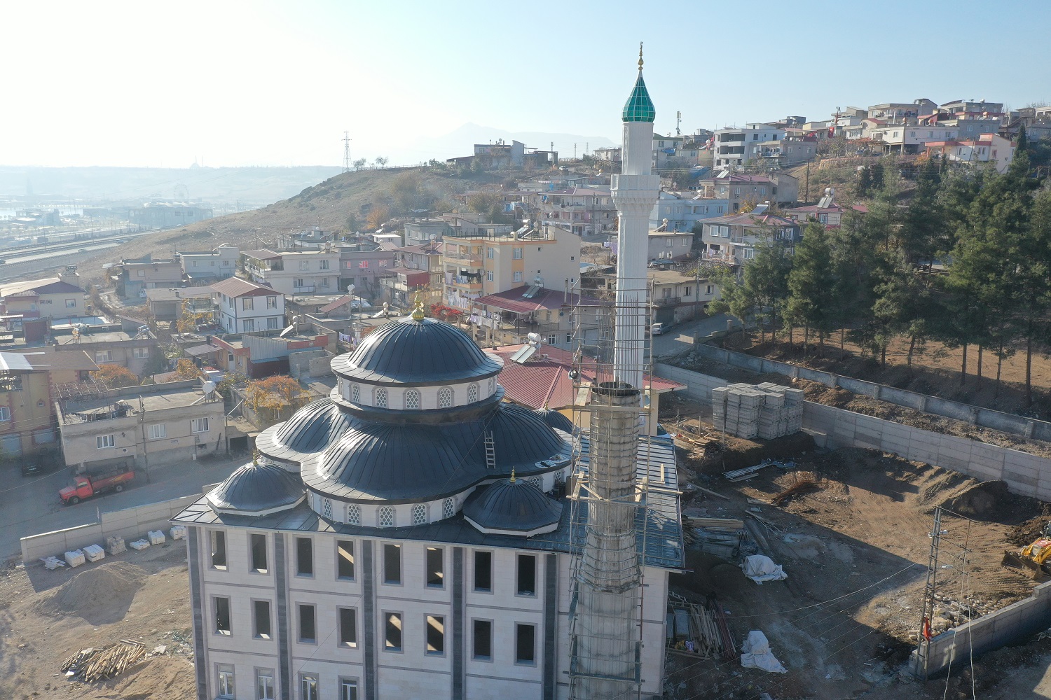 Depremde Yıkılan İbadethaneler Yeniden Ayağa Kaldırılıyor (8)