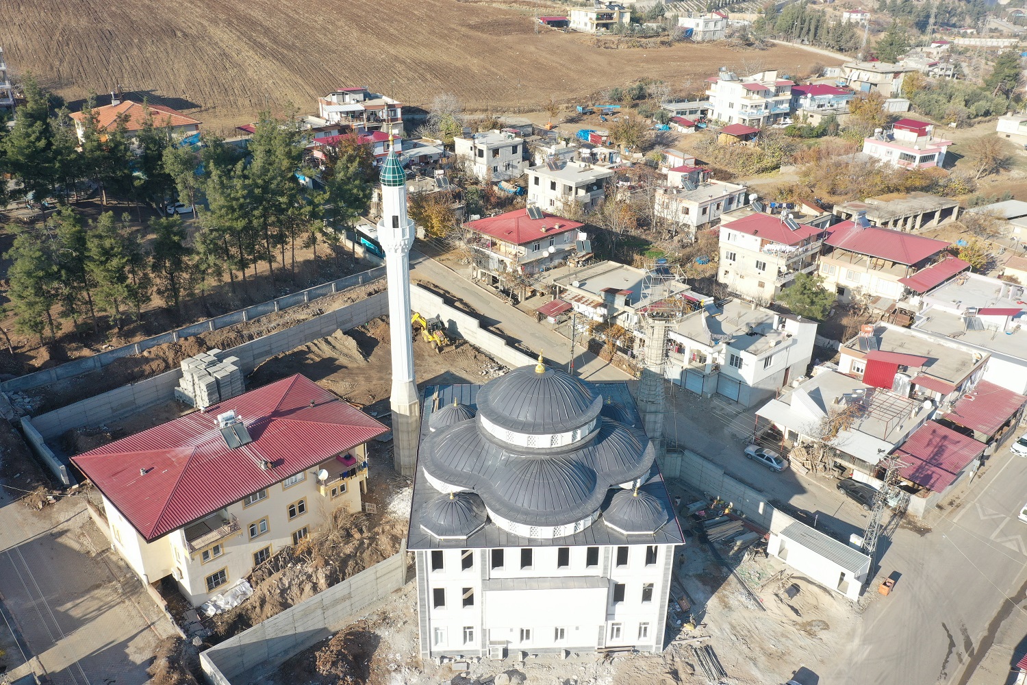 Depremde Yıkılan İbadethaneler Yeniden Ayağa Kaldırılıyor (9)