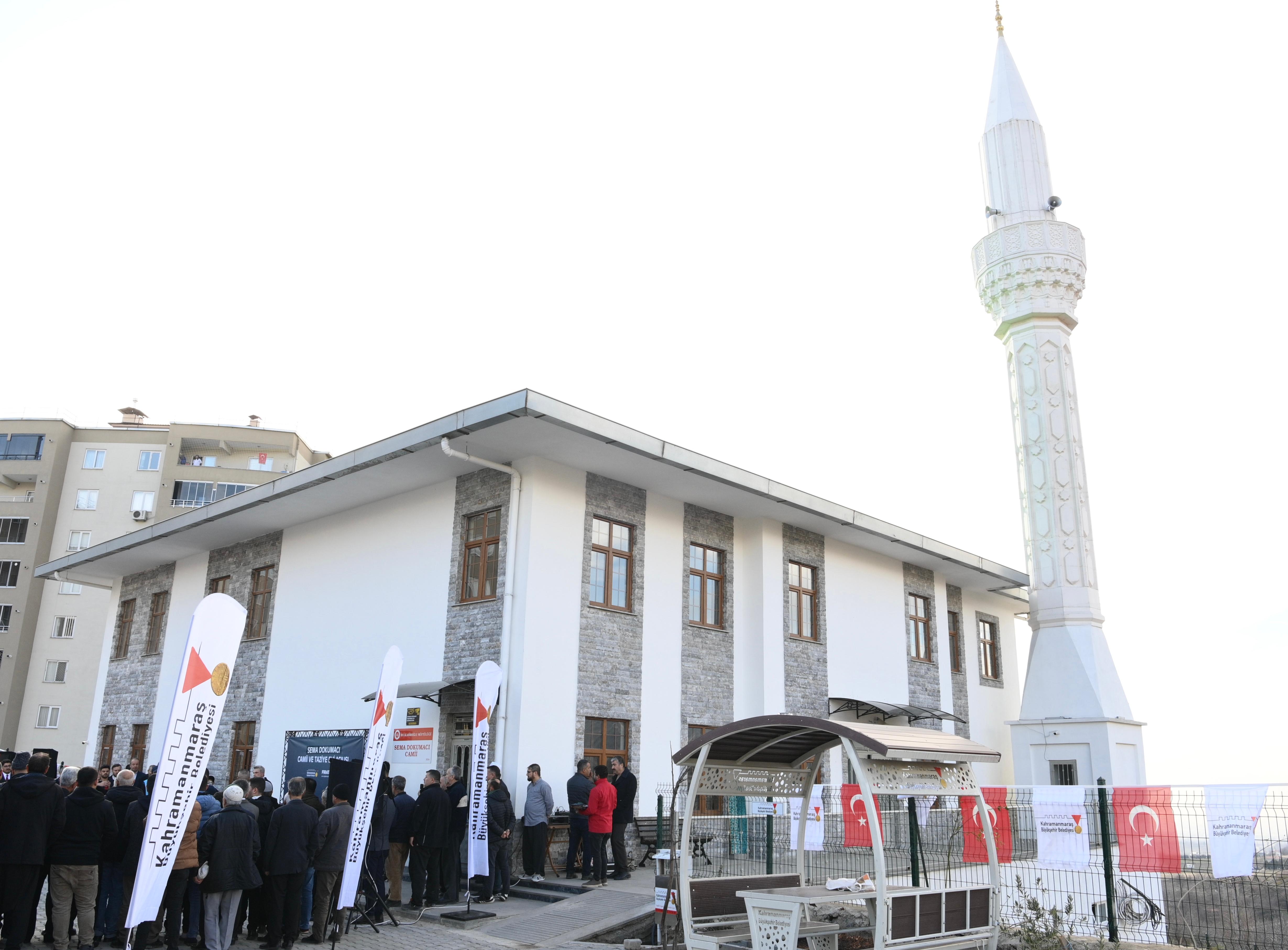 Dulkadiroğlu’nda Sema Dokumacı Camii Ve Taziye Evi’nin Açılışı Gerçekleştirildi (2)