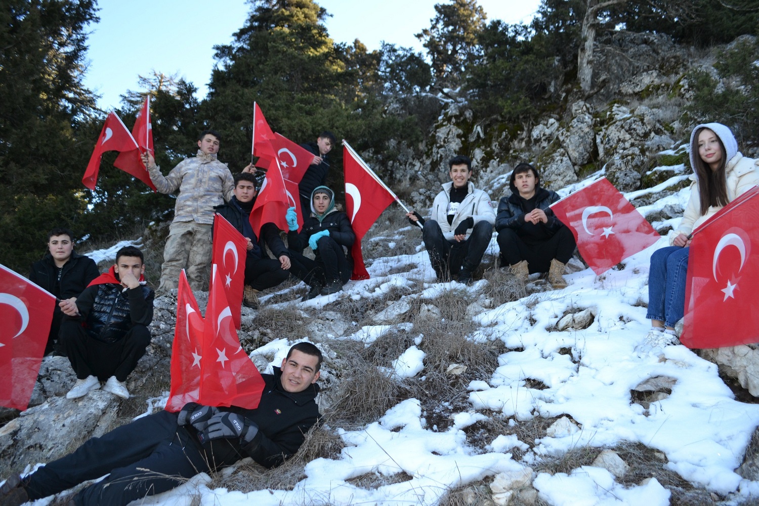 Kahramanmaraş'ta Sarıkamış Şehitleri Anısına Yürüyüş (1)