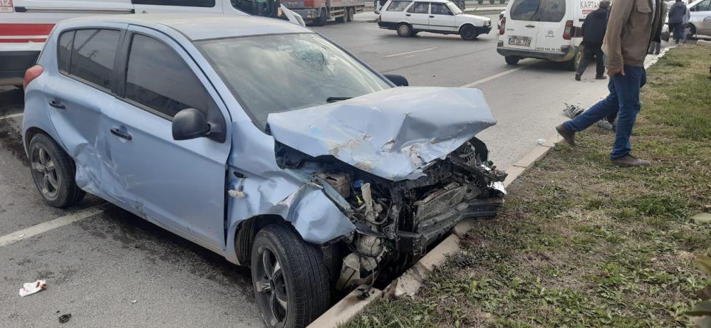 Kahramanmaraş'ta Trafik Kazası 2 Yaralı 2