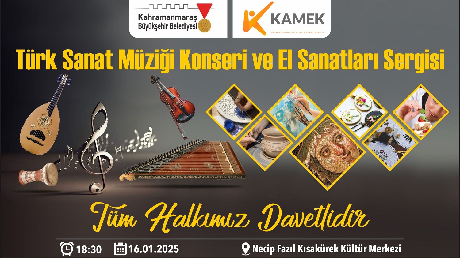 Kamek, Sanat Ve Müzik Dolu Gece Yaşatacak (1)