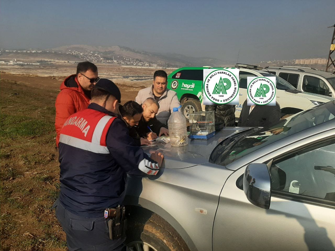 Kahramanmaraş’ta Saka Avcılarına Suçüstü!