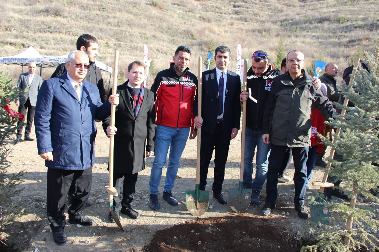 Kahramanmaraş'ta Şehit Öğrenciler Anısına Fidan Dikim Etkinliği Gerçekleştirildi7