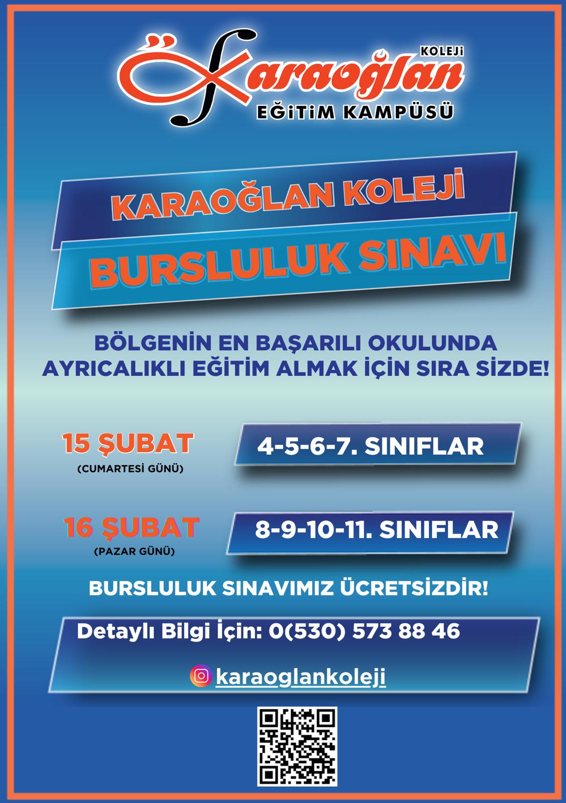 Karaoğlan Koleji Bursluluk Sınavı Ile Başarıyı Destekliyor1