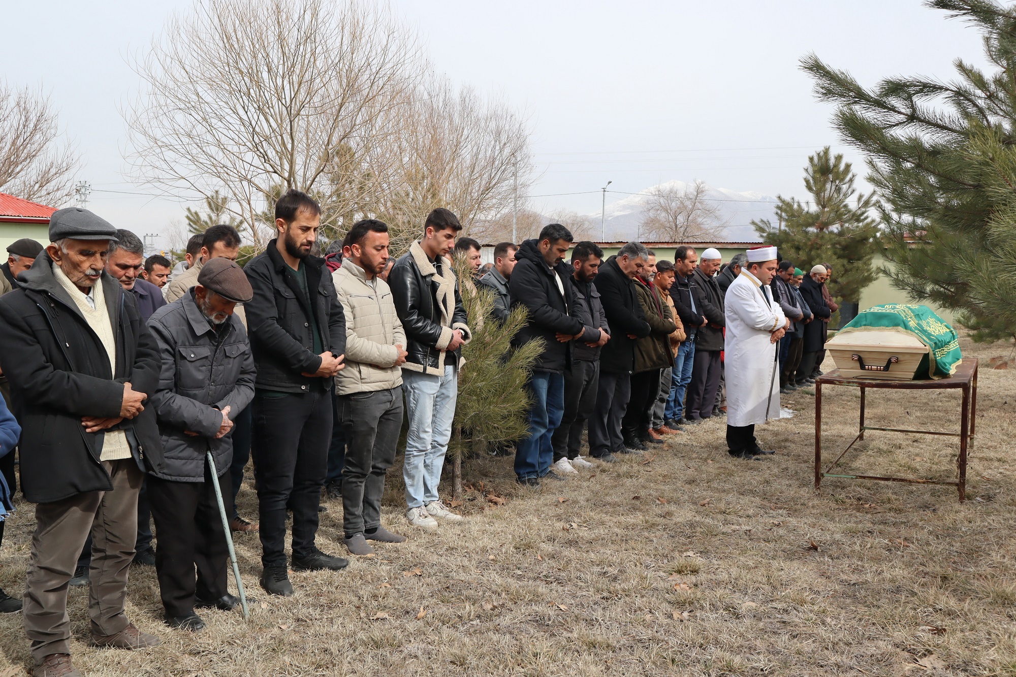 Kocası Tarafından Öldürülen Afşinli Anne Son Yolculuğuna Uğurlandı (2)