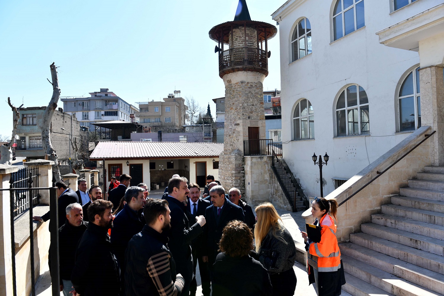 Vakıflar Genel Müdürü Aksu, Depremlerden Etkilenen Kahramanmaraş'taki Vakıf Eserlerini Inceledi (8)