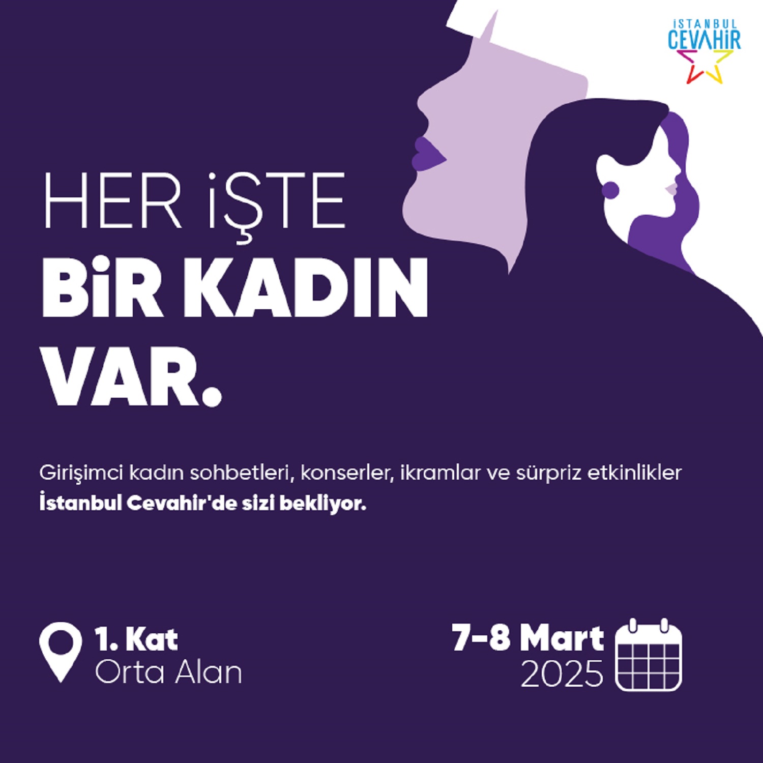 8 Mart’a Özel Etkinliklerle Eğlence Ve İlham Bir Arada-1