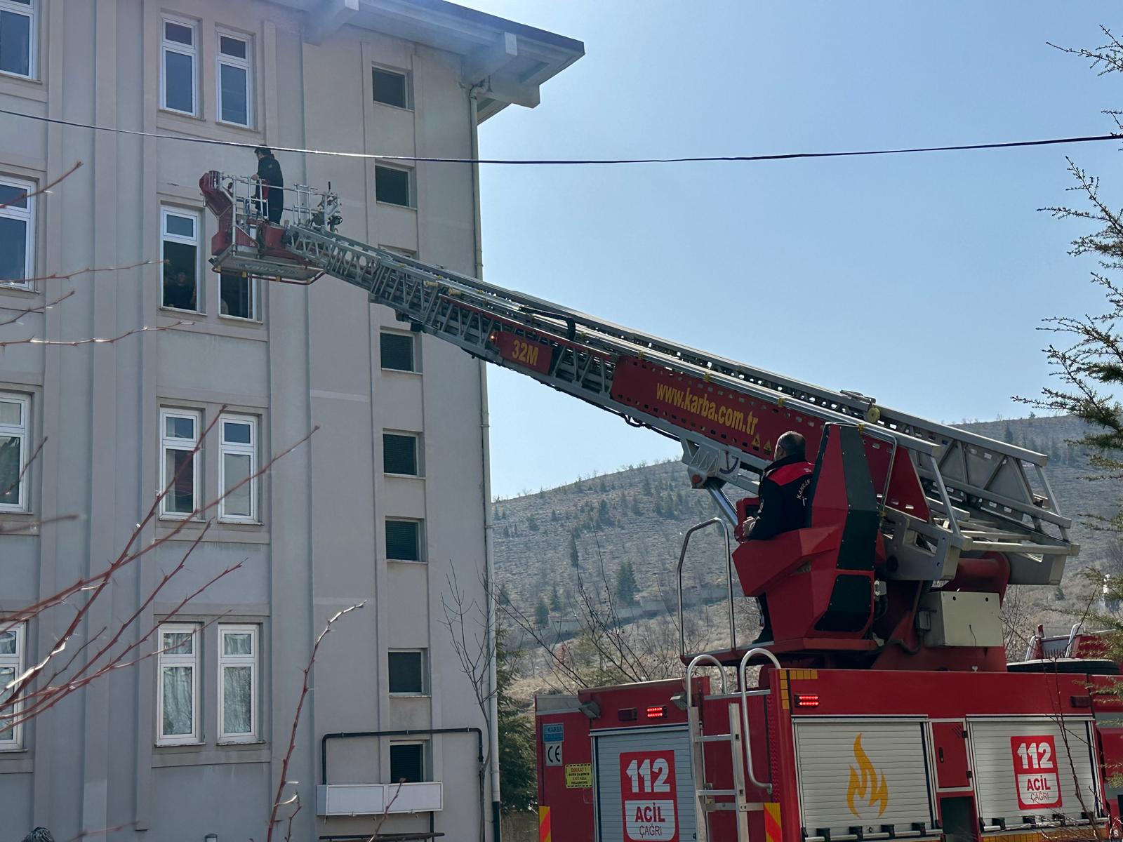 Afşin Fen Lisesinde Yangın Tatbikatı Gerçekleştirildi 2