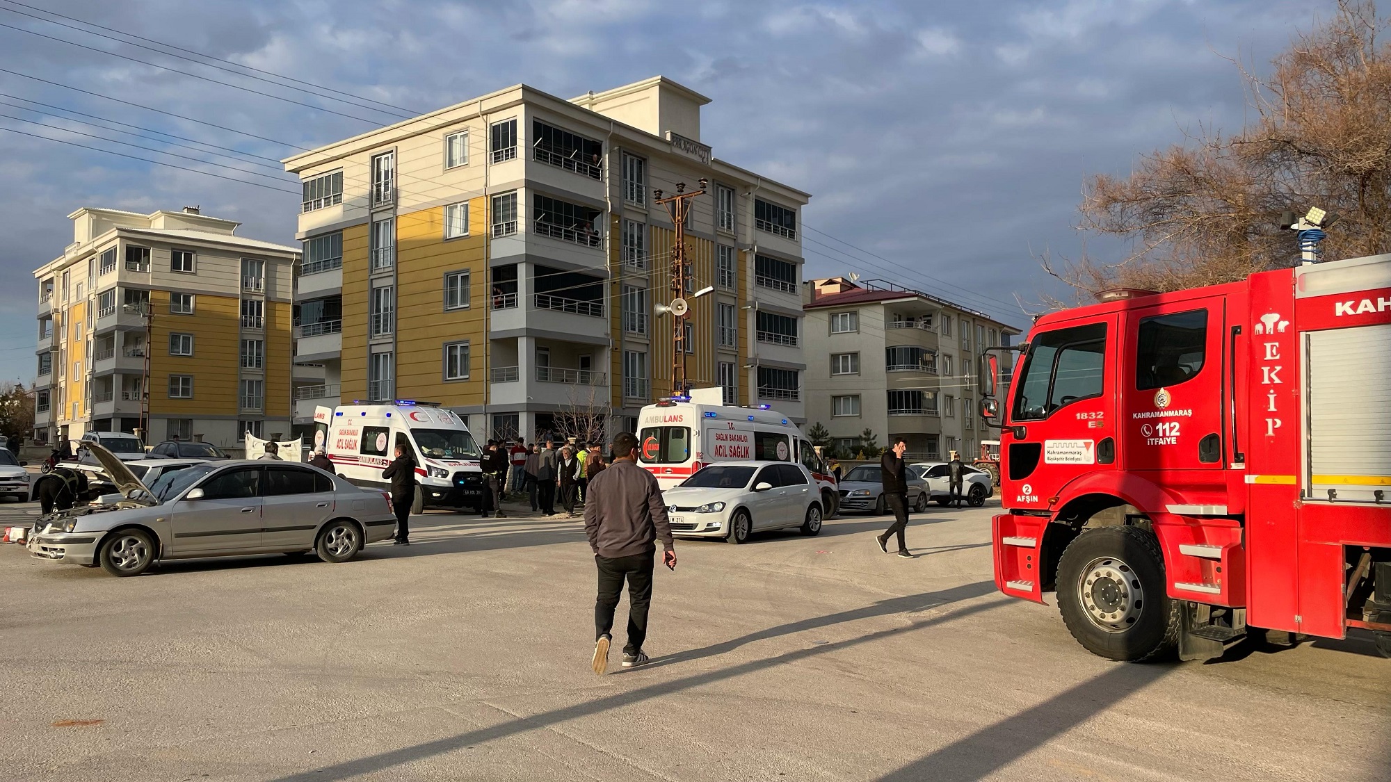 Afşin Zincirleme Trafik Kazası (1)