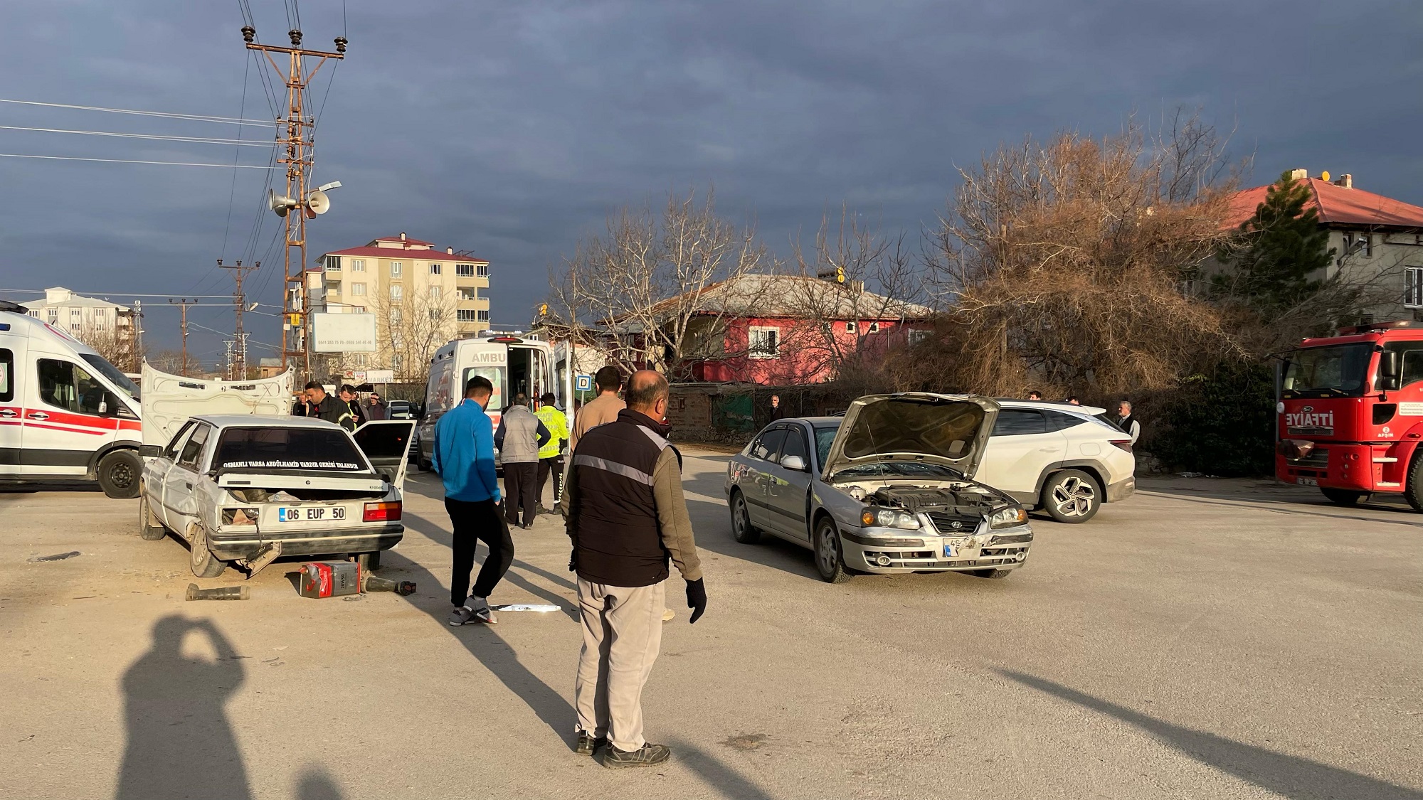 Afşin Zincirleme Trafik Kazası (4)