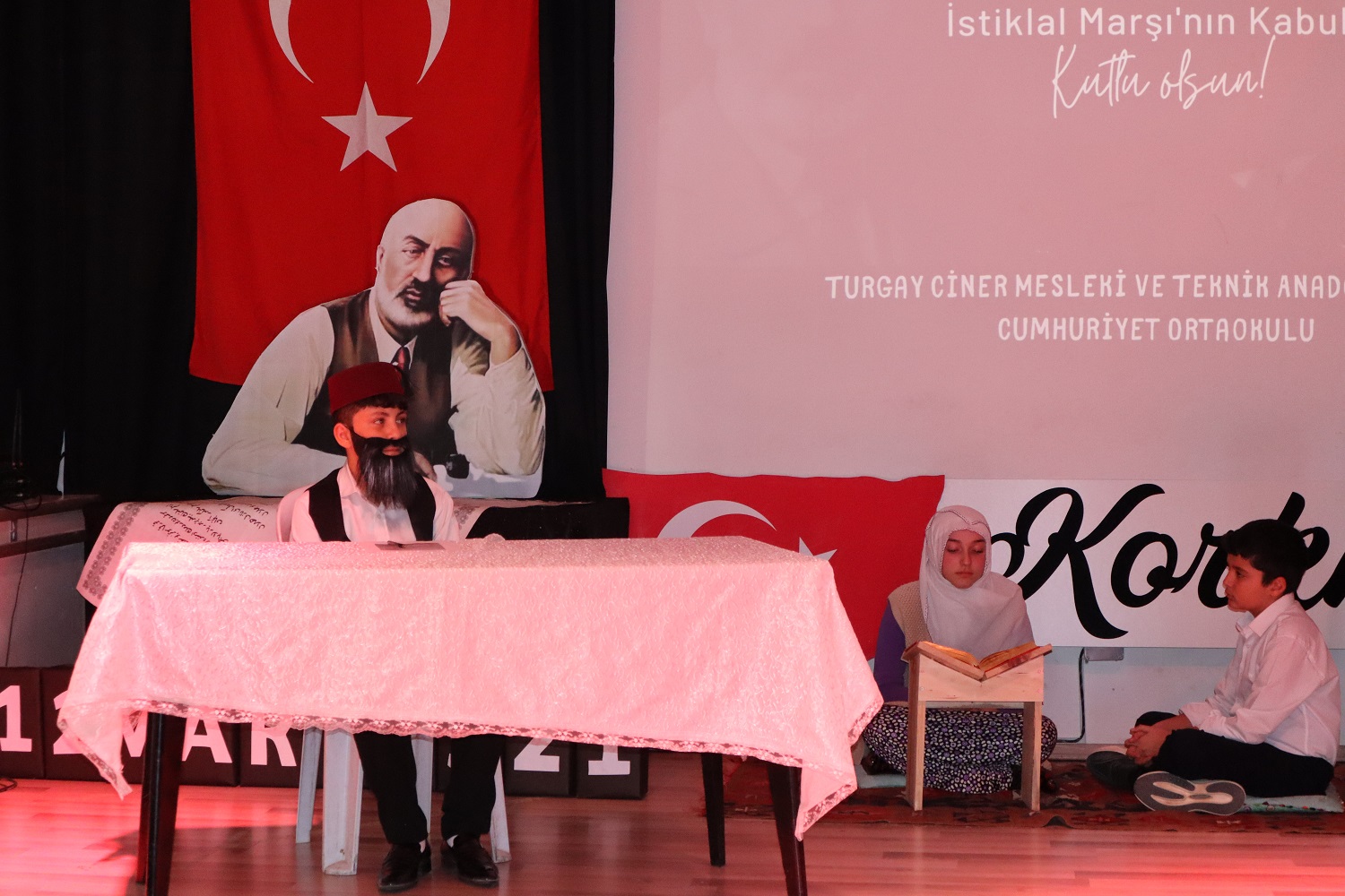 Afşin’de İstiklal Marşı'nın Kabulü Ve Mehmet Akif Ersoy'u Anma Günü Kutlandı (12)