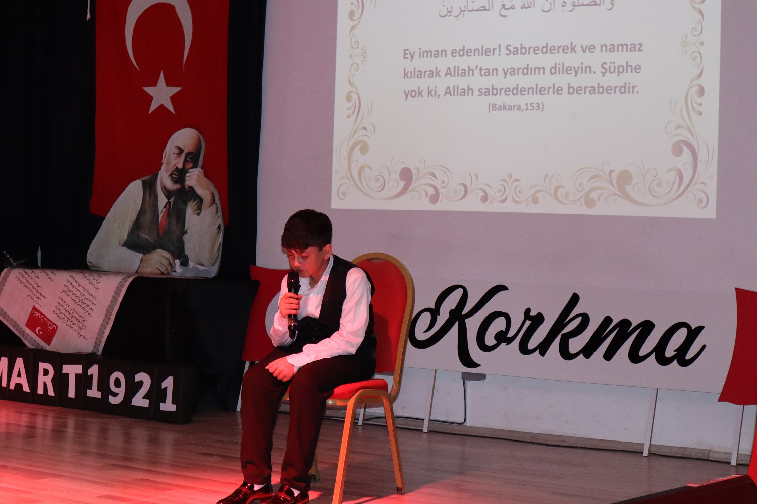 Afşin’de İstiklal Marşı'nın Kabulü Ve Mehmet Akif Ersoy'u Anma Günü Kutlandı (5)