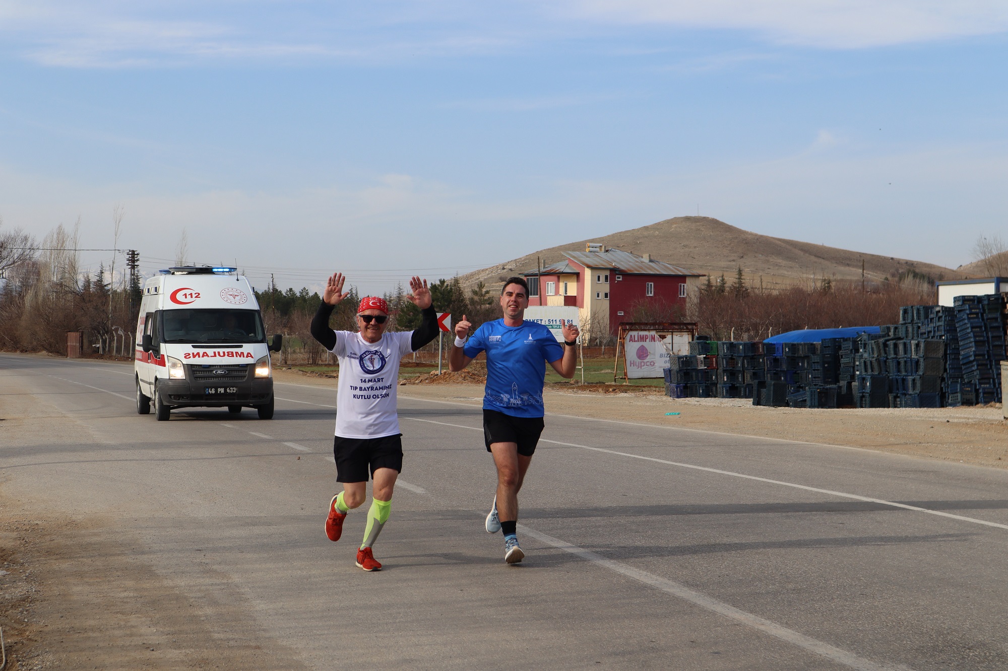 Afşin’de Meslektaşları İçin 14 Kilometre Koştu (11)