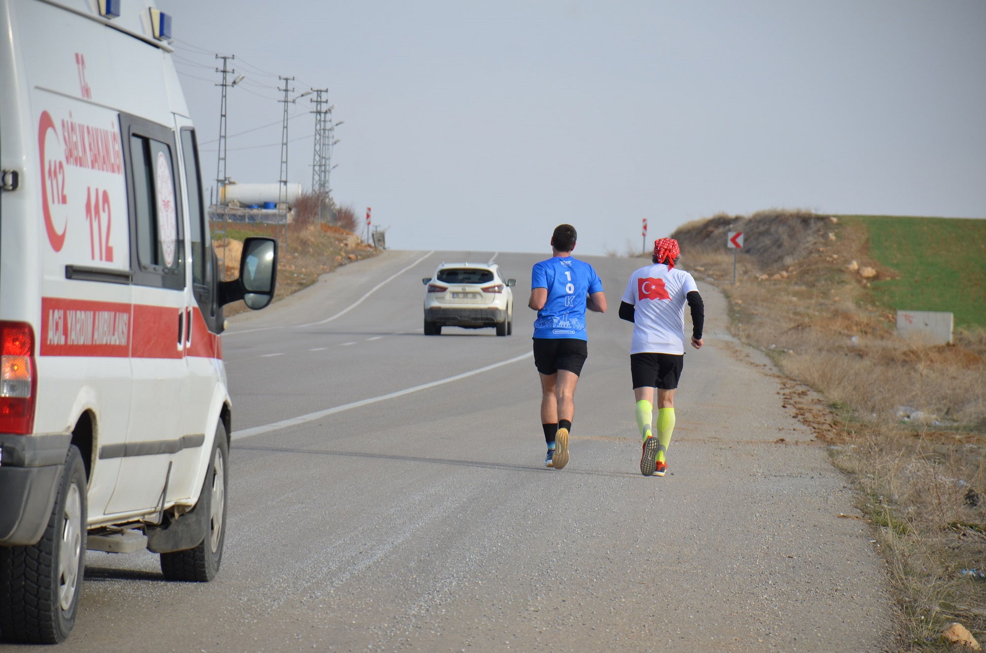 Afşin’de Meslektaşları İçin 14 Kilometre Koştu (5)